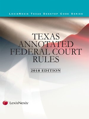 cover image of Texas Annotated Court Rules